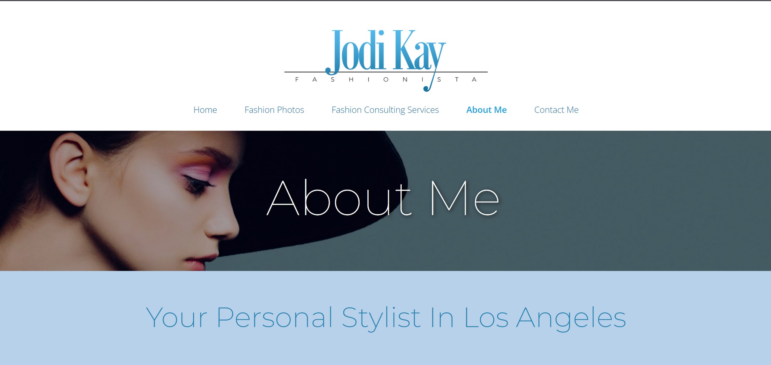 Jodi Kay Fashionista | Le Modele Web Design