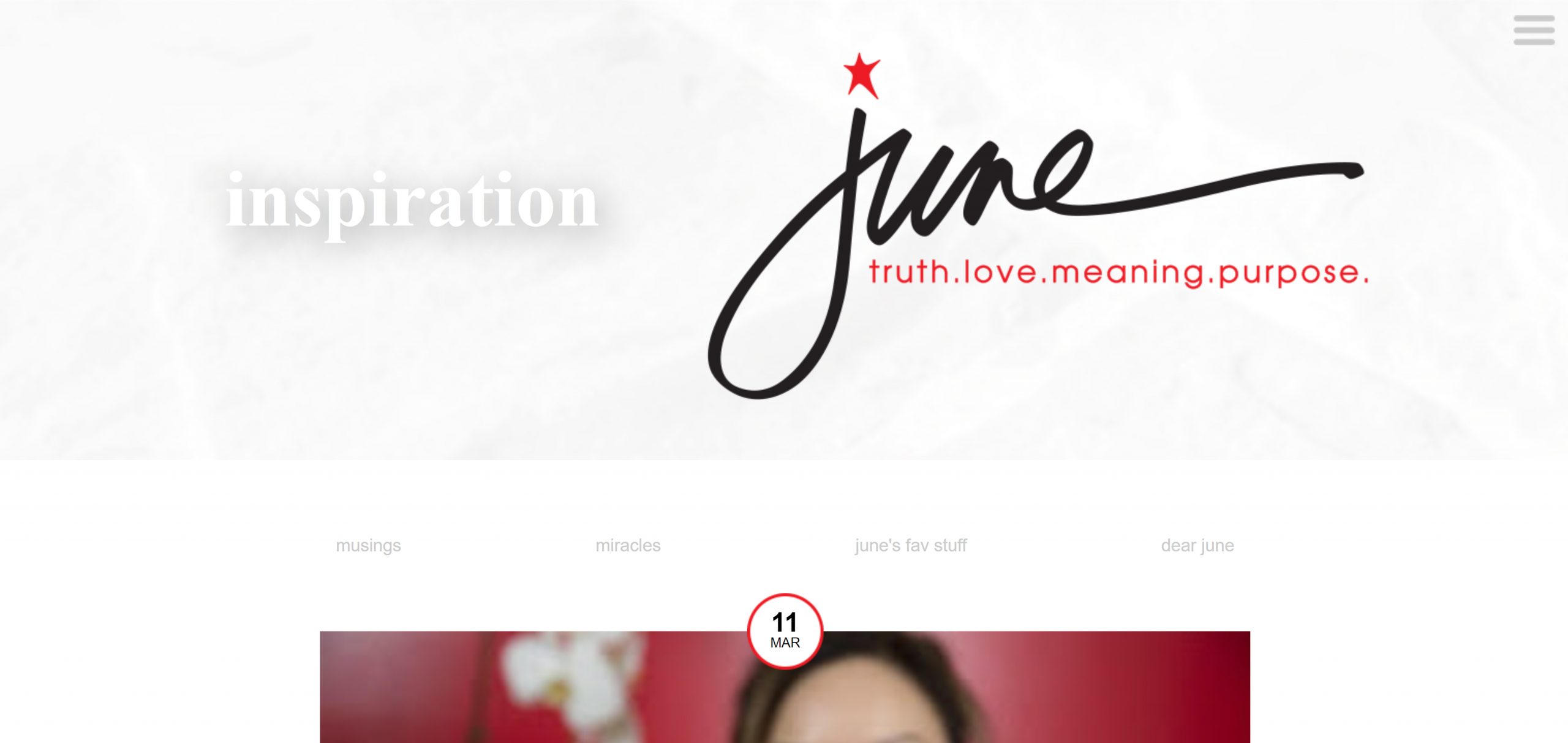 June Saruwatari | Le Modele Web Design